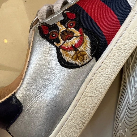 Limited Edition Gucci Ace “year of the Dog” sneakers EU 36 - Picture 7 of 14